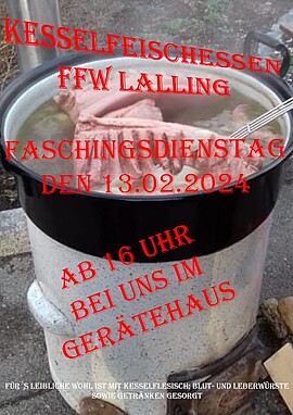 Banner Kesselfleischessen