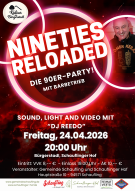 Banner Nineties Reloaded Festival