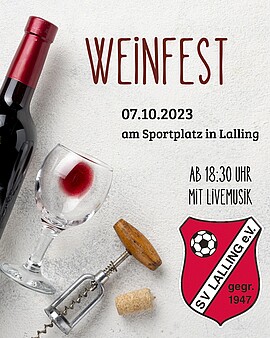 Banner Weinfest