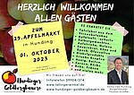 Logo 29. Apfelmarkt Hunding