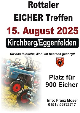 Banner Rottaler Eichertreffen